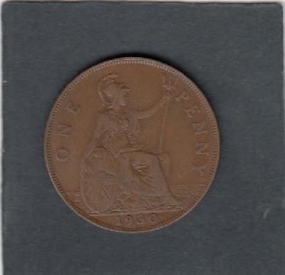 Beschrijving: 1 Penny  GEORGIUS V